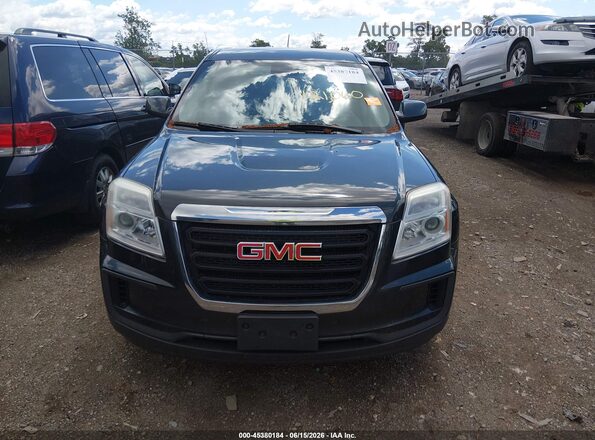 2GKALMEKXH6350207 2017 GMC TERRAIN Gray Widok z przodu