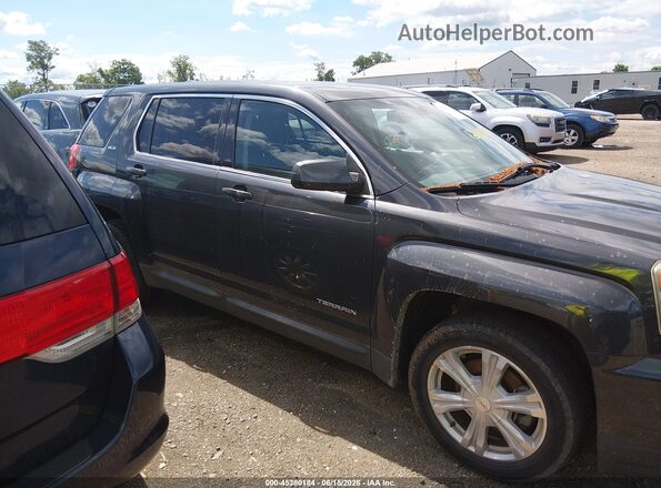 2GKALMEKXH6350207 2017 GMC TERRAIN Gray Widok wnętrza z tyłu