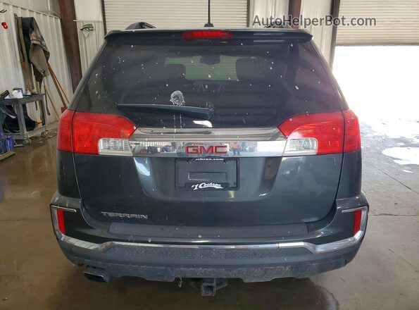 2GKALNEK0H6310689 2017 GMC TERRAIN Серый Вид сзади