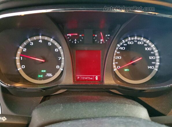 2GKALNEK0H6310689 2017 GMC TERRAIN Серый Вид щитка приборов