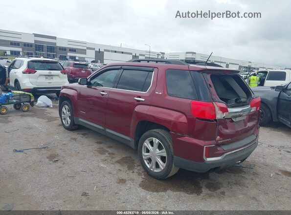 2GKALNEK2H6160231 2017 GMC TERRAIN Red Tył lewy
