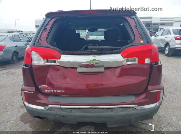 2GKALNEK2H6160231 2017 GMC TERRAIN Red Widok z przodu
