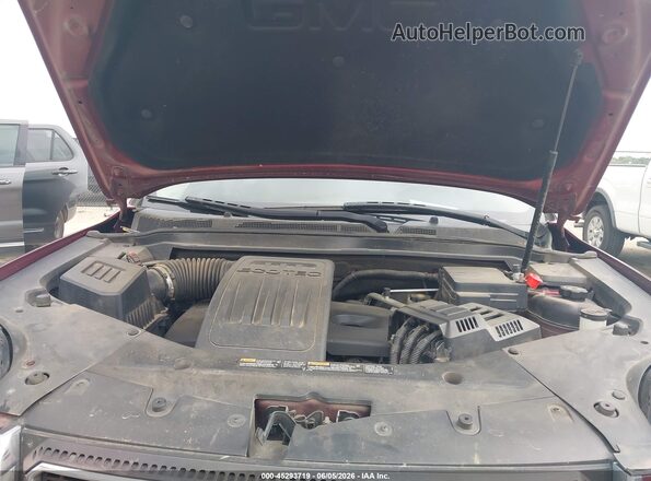 2GKALNEK2H6160231 2017 GMC TERRAIN Red Widok z tyłu