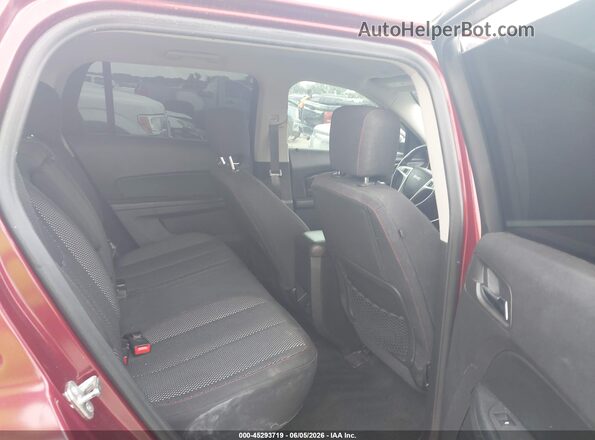 2GKALNEK2H6160231 2017 GMC TERRAIN Red Widok naklejki z numerem VIN