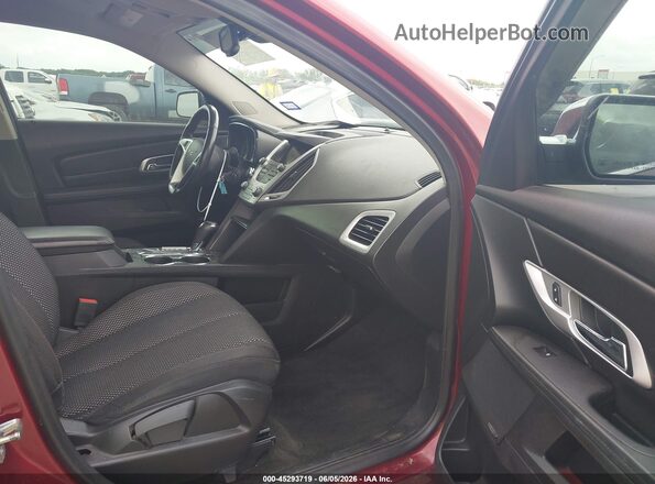 2GKALNEK2H6160231 2017 GMC TERRAIN Red Widok wnętrza z przodu