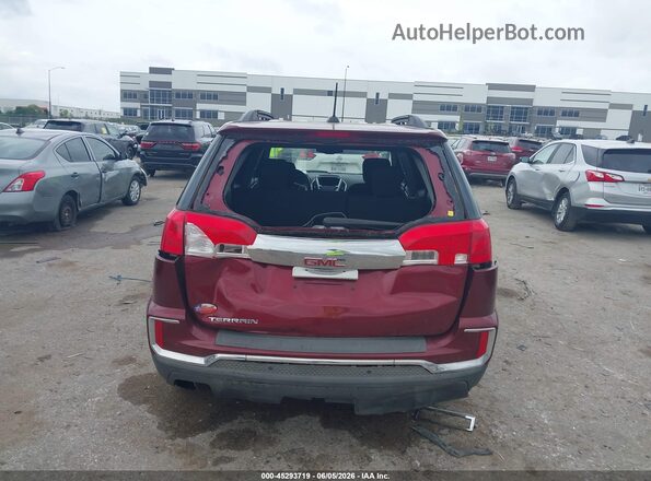 2GKALNEK2H6160231 2017 GMC TERRAIN Red 