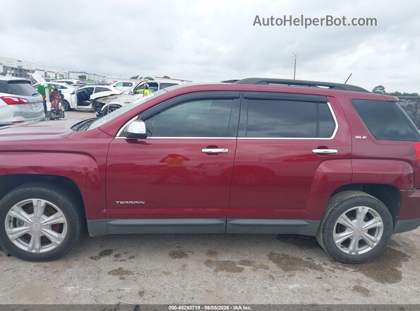 2GKALNEK2H6160231 2017 GMC TERRAIN Red Widok wnętrza 360 stopni