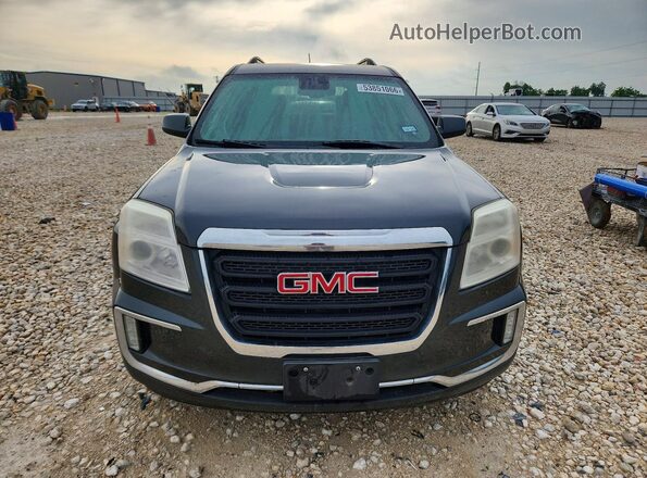 2GKALNEK2H6333388 2017 GMC TERRAIN Gray Widok z przodu