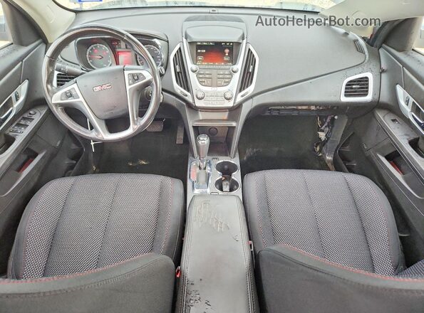 2GKALNEK2H6333388 2017 GMC TERRAIN Gray Widok deski rozdzielczej