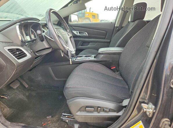 2GKALNEK2H6333388 2017 GMC TERRAIN Gray Widok wnętrza z przodu