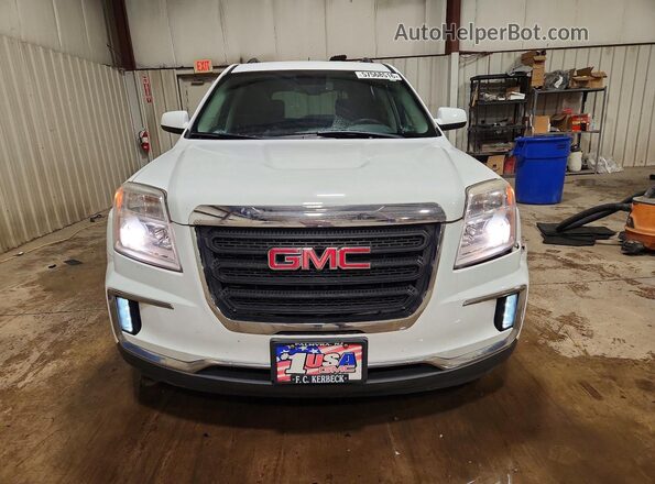 2GKALNEK2H6352877 2017 GMC TERRAIN White Вид спереду