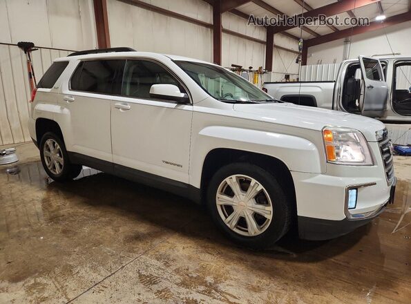2GKALNEK2H6352877 2017 GMC TERRAIN White Передня права чверть