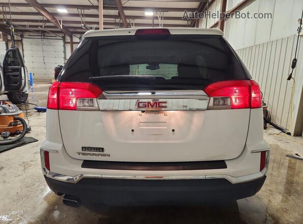 2GKALNEK2H6352877 2017 GMC TERRAIN White Вид ззаду