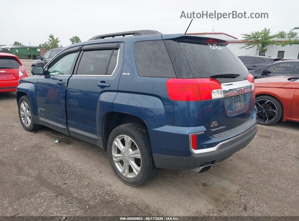 2GKALNEK4H6128557 2017 GMC TERRAIN Blue Rear left