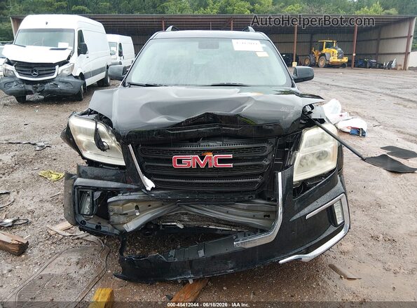 2GKALNEK4H6331996 2017 GMC TERRAIN Black Instrument cluster view