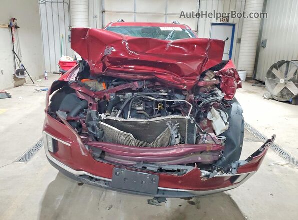 2GKALNEK5G6252707 2016 GMC TERRAIN Burgundy Widok z przodu