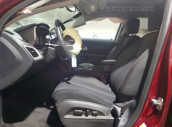2GKALNEK5G6252707 2016 GMC TERRAIN Burgundy Widok wnętrza z przodu