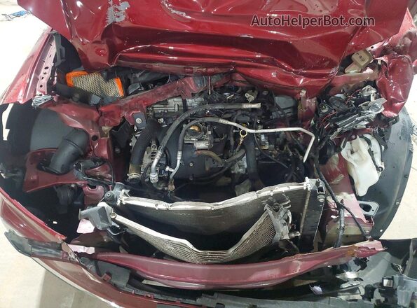 2GKALNEK5G6252707 2016 GMC TERRAIN Burgundy Widok wnętrza z tyłu