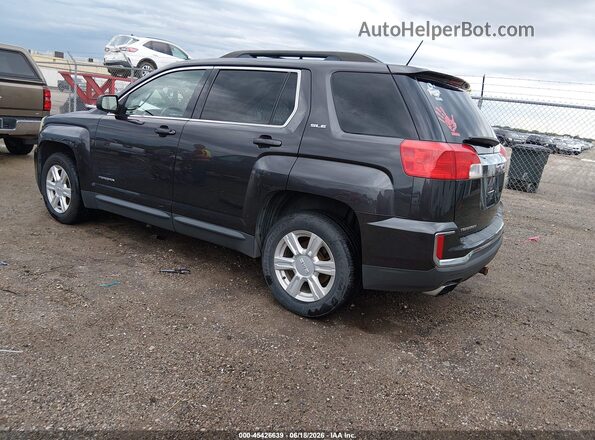 2GKALNEK6G6304796 2016 GMC TERRAIN Gray უკანა მარცხენა