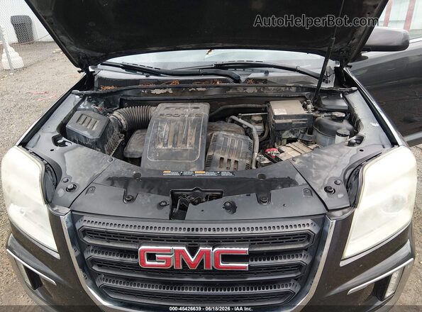 2GKALNEK6G6304796 2016 GMC TERRAIN Gray უკანა ხედი