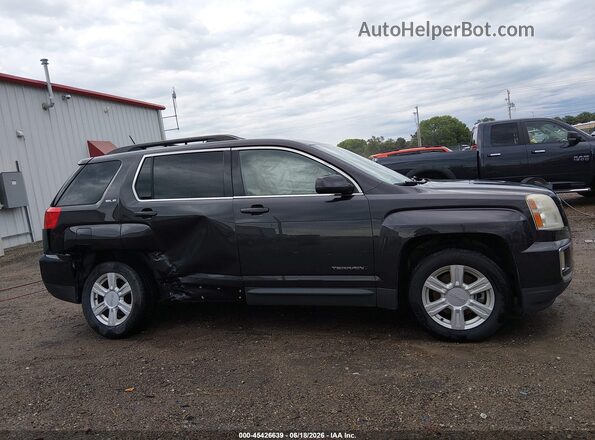 2GKALNEK6G6304796 2016 GMC TERRAIN Gray უკანა სალონის ხედი