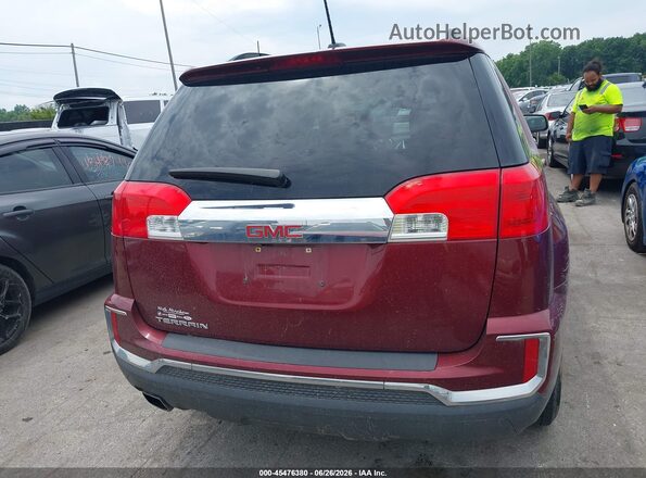 2GKALNEK6G6338771 2016 GMC TERRAIN Red 