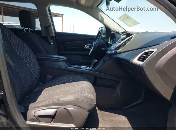 2GKALNEK7G6148459 2016 GMC TERRAIN Black Вид салону спереду