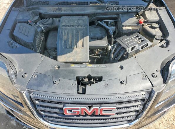 2GKALNEK7G6209003 2016 GMC TERRAIN Black Vista interior trasera