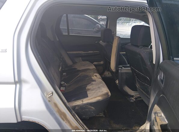 2GKALNEK9H6142406 2017 GMC TERRAIN Silver Widok naklejki z numerem VIN