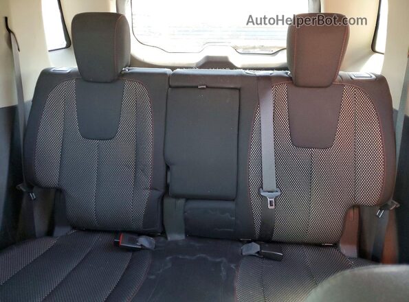 2GKALNEKXG6355010 2016 GMC TERRAIN Gray უკანა სავარძლების ხედი