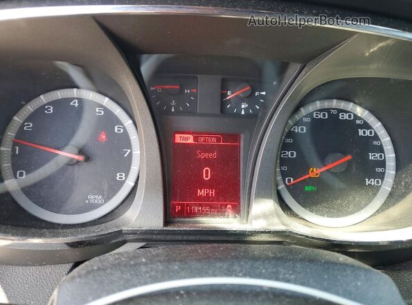 2GKALNEKXG6355010 2016 GMC TERRAIN Gray ხელსაწყოთა პანელის ხედი