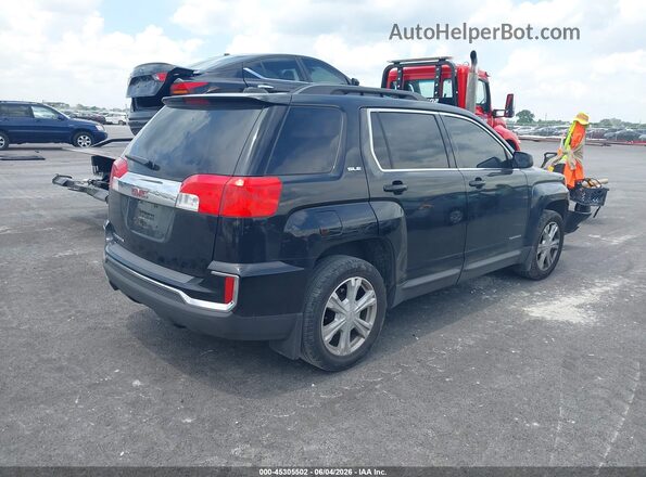 2GKALNEKXH6236956 2017 GMC TERRAIN Black Tył prawy