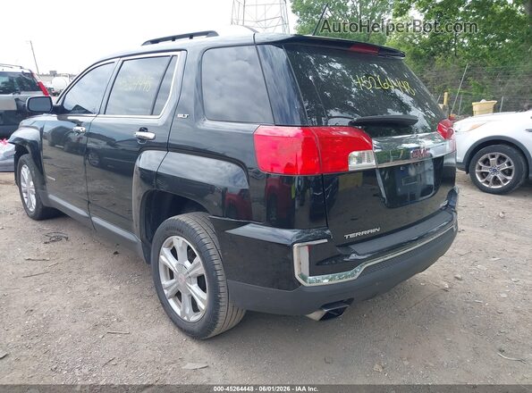 2GKALPEK1G6256670 2016 GMC TERRAIN Black Հետևի ձախ