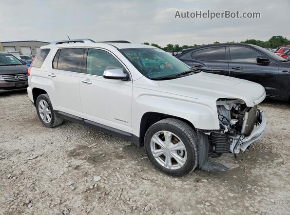 2GKALPEK2H6336805 2017 GMC TERRAIN White Передня права чверть