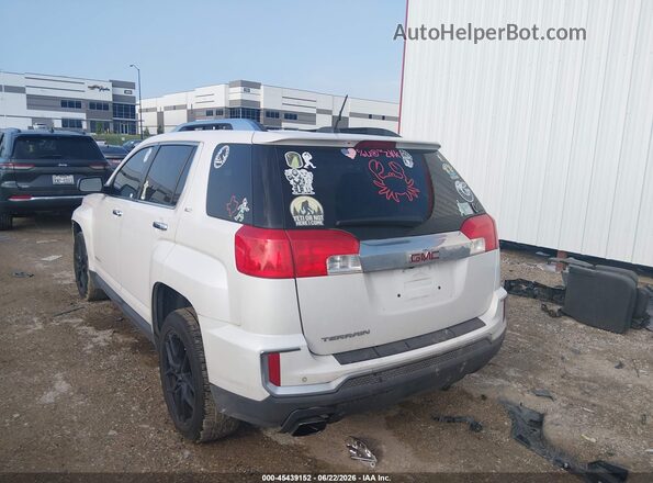 2GKALPEK3H6343939 2017 GMC TERRAIN White Trasero izquierdo