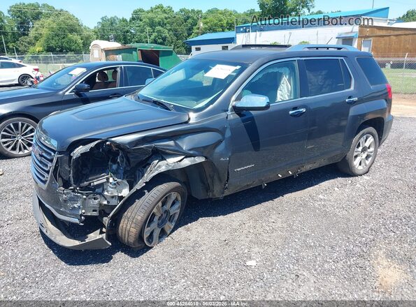 2GKALPEK4H6327426 2017 GMC TERRAIN Черный Передняя левая четверть