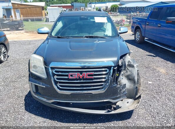2GKALPEK4H6327426 2017 GMC TERRAIN Черный Вид щитка приборов
