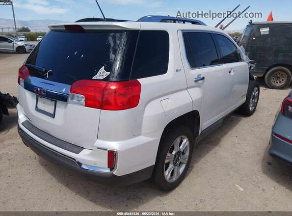 2GKALPEK6H6309008 2017 GMC TERRAIN Белый Задняя правая четверть