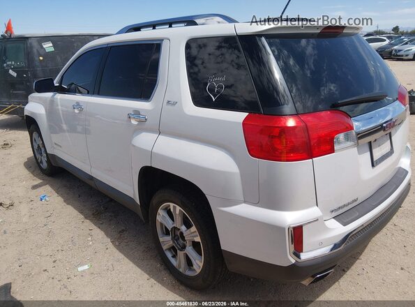 2GKALPEK6H6309008 2017 GMC TERRAIN Белый Задняя левая четверть