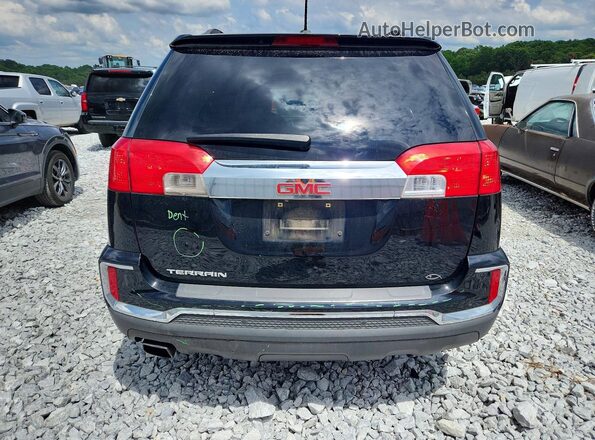 2GKALPEK7G6229232 2016 GMC TERRAIN Black Widok z tyłu