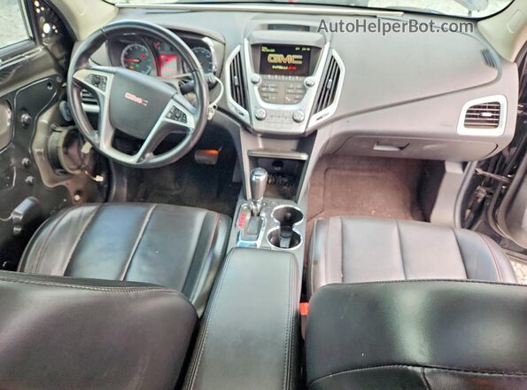 2GKALPEK7G6229232 2016 GMC TERRAIN Black Widok deski rozdzielczej