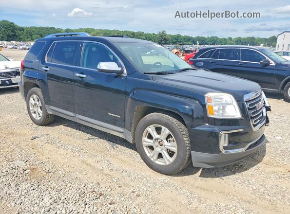 2GKALPEK7G6251764 2016 GMC TERRAIN Black Передня права чверть