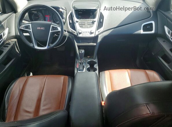 2GKALPEK7G6251764 2016 GMC TERRAIN Black Вид панелі приладів