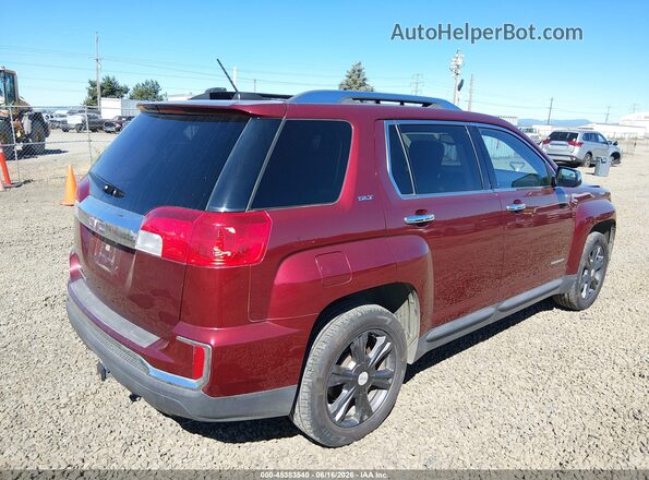 2GKALPEK7H6134915 2017 GMC TERRAIN Красный Задняя правая четверть