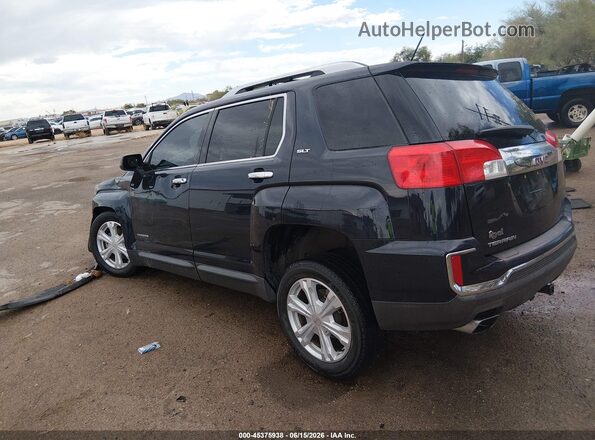 2GKALPEK8G6182809 2016 GMC TERRAIN Черный Задняя левая четверть