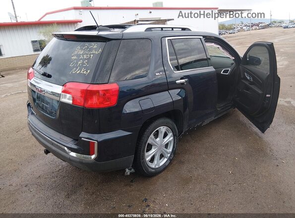 2GKALPEK8G6182809 2016 GMC TERRAIN Черный Задняя правая четверть