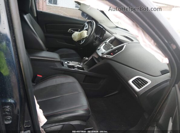 2GKALPEK8G6182809 2016 GMC TERRAIN Черный Вид салона спереди