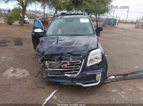 2GKALPEK8G6182809 2016 GMC TERRAIN Черный Вид щитка приборов