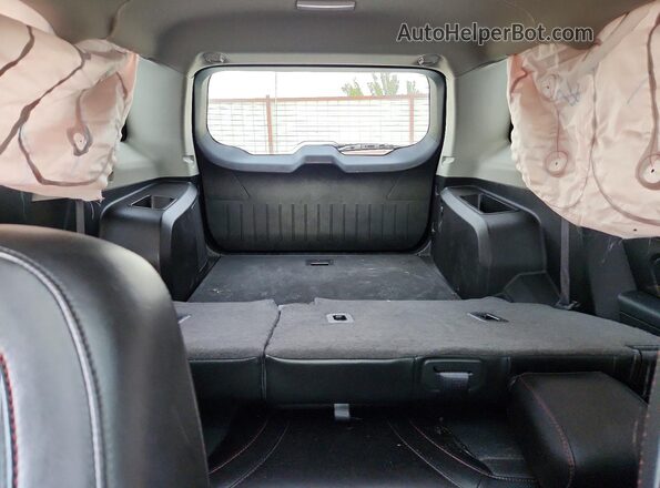 2GKALPEK8G6356829 2016 GMC TERRAIN Black Widok tylnych siedzeń