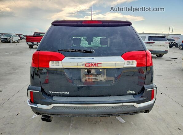 2GKALPEK8G6356829 2016 GMC TERRAIN Black Widok z tyłu